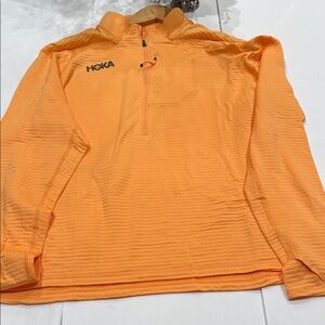 Hoka Vibrant Orange Pullover